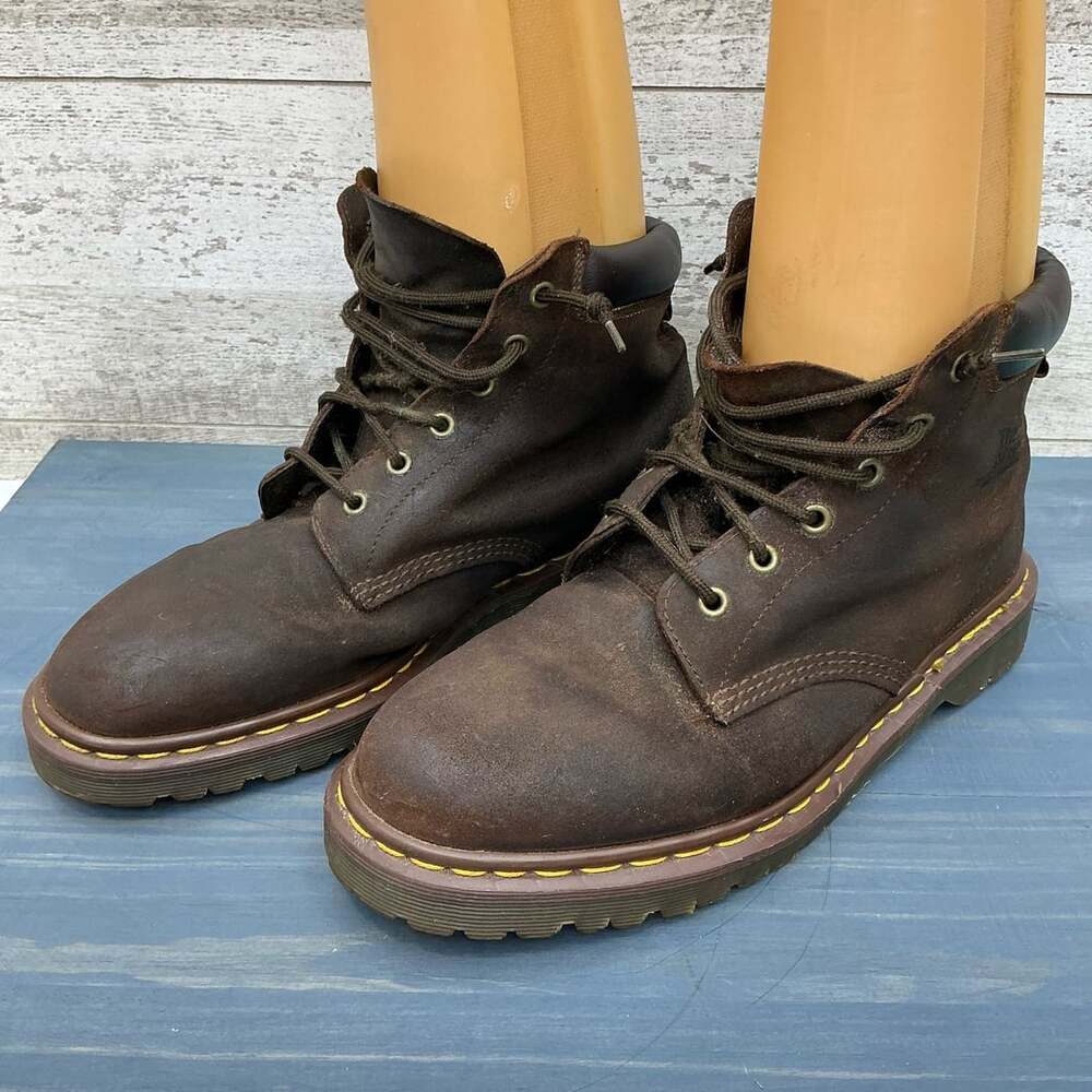 Dr. Martens 939 Ben 6-Eye Boot Brown Crazy Horse Leather Men’s 11-11.5